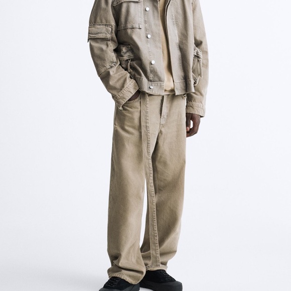 ZARA - Belted Baggy Jeans (Limited Edition)